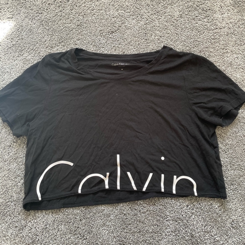 Calvin Klein cropped t-shirt